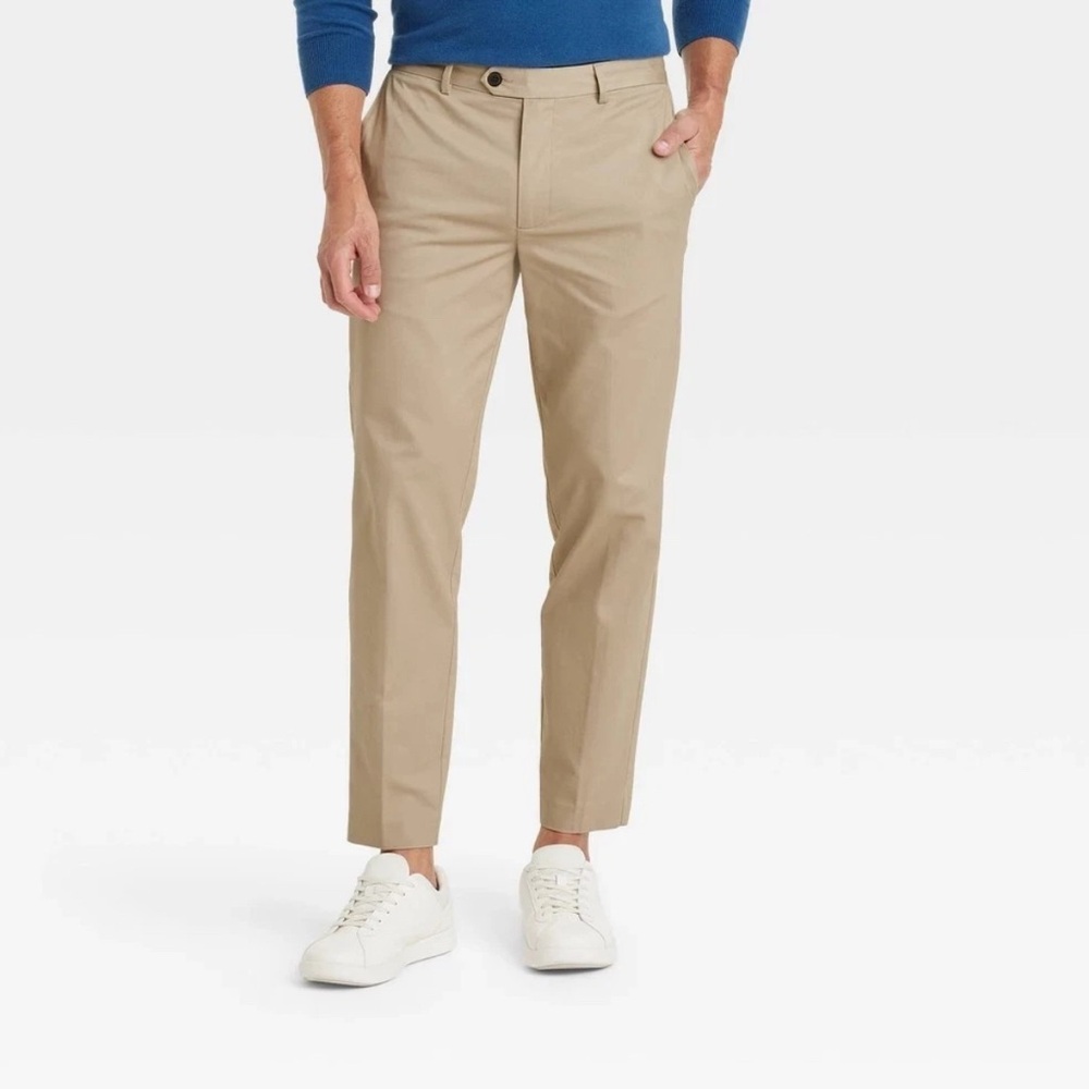 M57 NWT Goodfellow & Co.‎ Men's Extended Tab Slim Fit Trousers - Size: 32x32